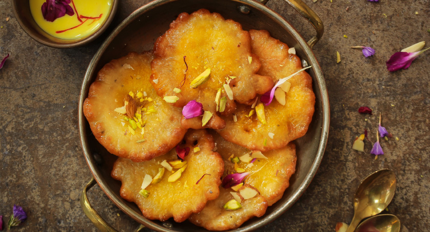 Try our Apple Jalebis at home (you will find the recipe on our blog)!  Share your festive dessert recipe with your fellow members and earn Trip Coins.